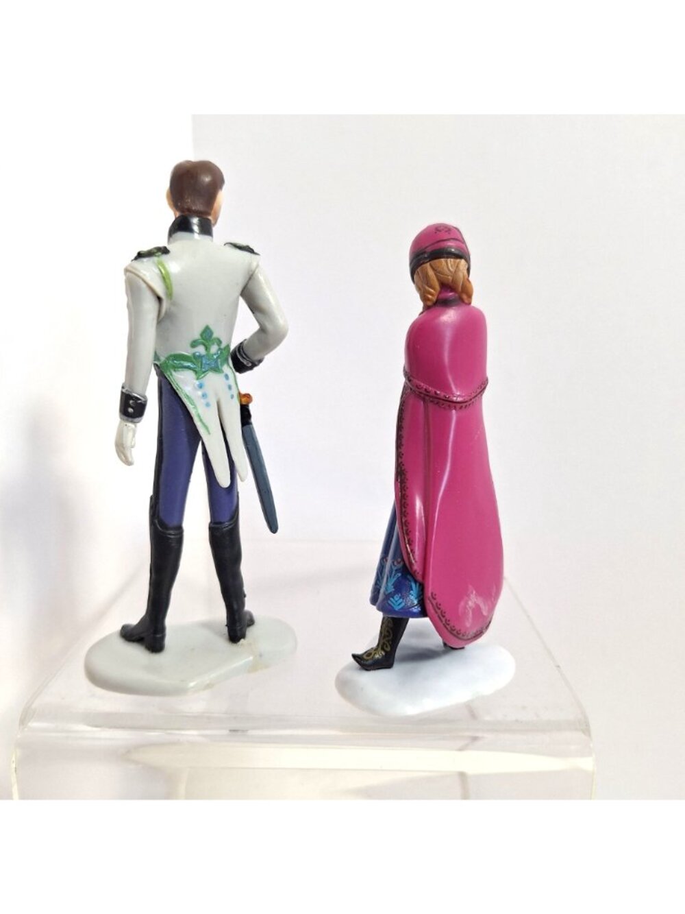 Disney Frozen Anna & Hans PVC Figures 3.5" Cake Toppers - Picture 4 of 8